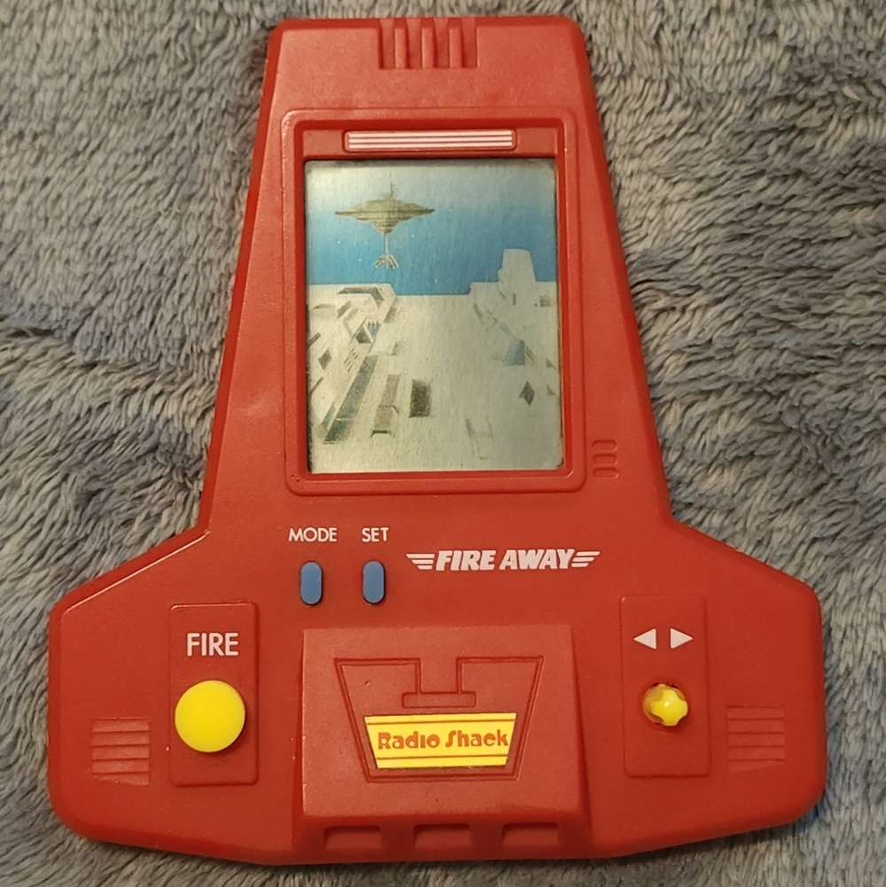VTG Radio Shack Handheld LCD Game FIRE AWAY